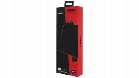 Rampage MP-24 podkładka gamingowa RGB 80x30 cm pod mysz i klawiaturę