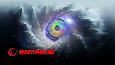 Rampage OCTAGON C50 chłodzenie CPU 120mm ARGB wydajne dla LGA1700 AM5