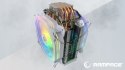 Rampage Octagon C60 chłodzenie CPU 2x120mm ARGB LGA1700 AM5 1800RPM