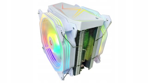 Rampage Octagon C60 chłodzenie CPU 2x120mm ARGB LGA1700 AM5 1800RPM