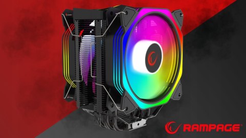 Rampage Octagon C60 chłodzenie procesora 2x120mm ARGB LGA1700 AM5