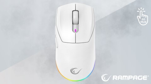 Rampage Prote M5 Pro mysz bezprzewodowa gaming 26000 DPI RGB lekka