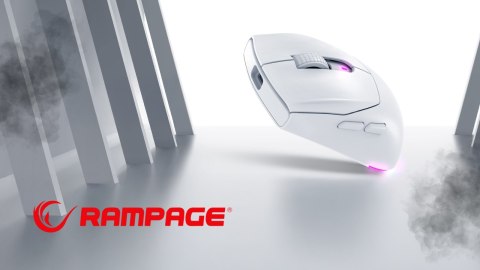 Rampage Prote M5 mysz bezprzewodowa gaming 24000 DPI 1000 Hz lekka RGB