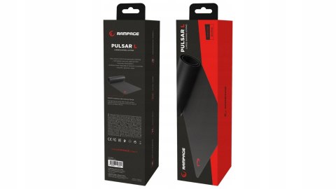 Rampage Pulsar L podkładka gamingowa pod klawiaturę i mysz 30x70 cm mata