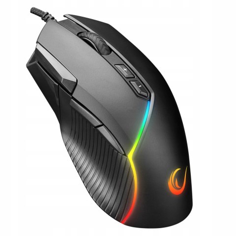 Rampage SMX G39 Comfort myszka gamingowa 12800 DPI programowalna RGB czarna