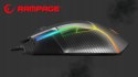 Rampage SMX G39 Comfort myszka gamingowa 12800 DPI programowalna RGB czarna