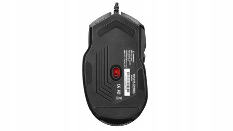 Rampage SMX G39 Comfort myszka gamingowa 12800 DPI programowalna RGB czarna