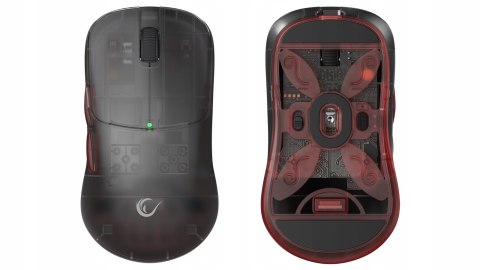 Rampage Tilion mysz bezprzewodowa gaming 24000 DPI Huano USB-C czarna