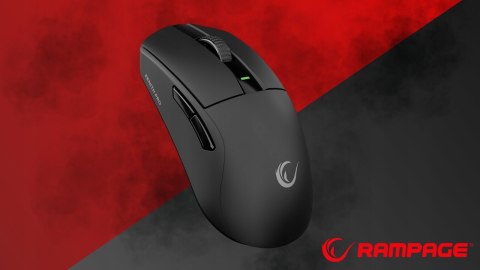 Rampage Zenith Pro Black mysz bezprzewodowa gaming 26000 DPI ultralekka