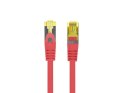 Lanberg Patchcord kat.6a S/FTP CU 1.5m czerwony fluke