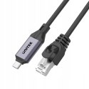 Unitek Kabel Ethernet USB C RJ 45 3m szybki adapter LAN 5 Gbps