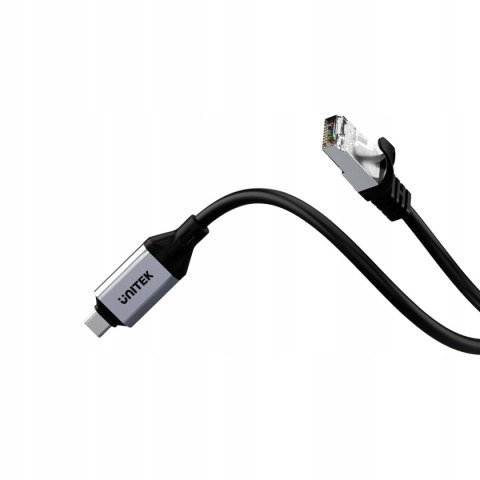 Unitek Kabel Ethernet USB C RJ 45 3m szybki adapter LAN 5 Gbps