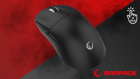 Rampage Clax mysz bezprzewodowa gaming ultralekka 54g PAW3311 24000 DPI