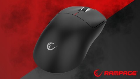 Rampage Clax mysz bezprzewodowa gaming ultralekka 54g PAW3311 24000 DPI