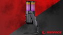 Rampage Diyez mikrofon gamingowy dotykowy RGB USB C czarny
