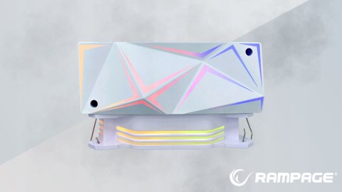 Rampage Octagon C50 Chłodzenie procesora 120mm ARGB PWM wydajne
