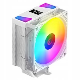 Rampage Octagon C70 Chłodzenie procesora 120mm ARGB LGA1700 AM5 LCD białe