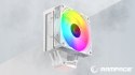 Rampage Octagon C70 Chłodzenie procesora 120mm ARGB LGA1700 AM5 LCD białe