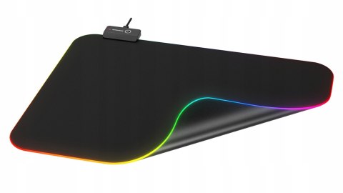 Rampage Podkładka pod mysz MP-23 RGB podświetlana LED antypoślizgowa gaming