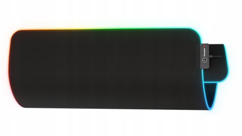 Rampage Podkładka pod mysz MP-23 RGB podświetlana LED antypoślizgowa gaming
