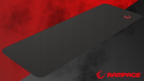 Rampage Pulsar XL podkładka gaming 30x80 cm wodoodporna czarna mata