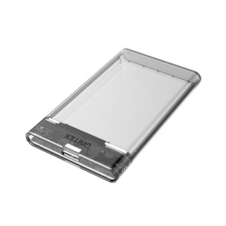 Unitek S1103A Obudowa USB 3.1 2.5 SATA III UASP lekka przezroczysta