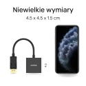 Unitek Adapter DisplayPort na VGA Full HD kompaktowy konwerter
