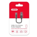 Unitek Adapter M1204A USB C do jack 3.5mm HiFi kompaktowy dla słuchawek