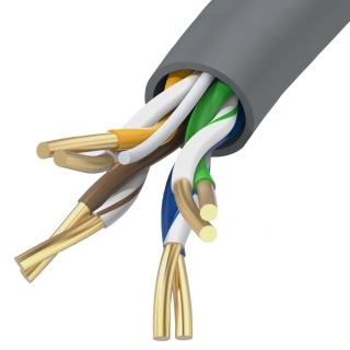 Unitek Kabel skrętka miedziana Cat 5e UTP 305 m wydajny 1Gbps