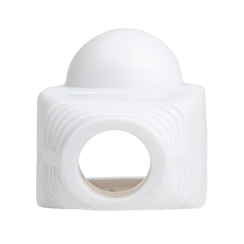 Unitek Osłona wtyku RJ45 6 mm 100 szt biała ochronna gumowa