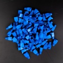 Unitek Osłona wtyku RJ45 6 mm 100 szt niebieska ochronna