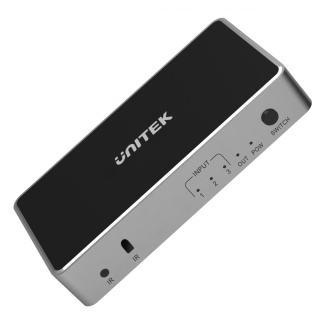 Unitek Przełącznik sygnału HDMI 1.4b 3IN1 4K kompaktowy do TV i konsol