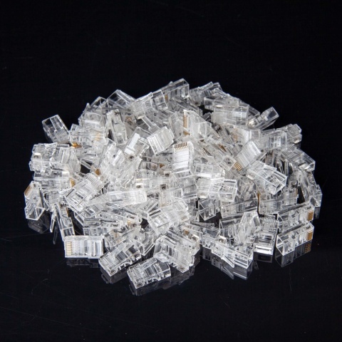 Unitek Wtyk modularny RJ45 Cat6 8P8C 100 szt wytrzymały poliwęglan