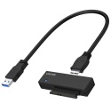 Unitek Y-1039 mostek USB 3.0 SATA III 2.5/3.5 szybki adapter z zasilaczem