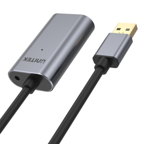 Unitek Y-272 aktywny przedłużacz USB 2.0 10m premium wzmacniacz sygnału LTE
