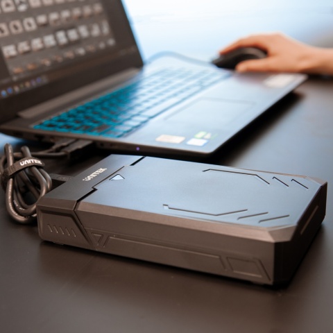 Unitek Y-3036 Obudowa USB 3.1 do dysków 2.5 i 3.5 SATA UASP szybka