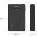Unitek Y-3036 Obudowa USB 3.1 do dysków 2.5 i 3.5 SATA UASP szybka