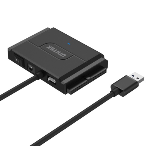 Unitek Y-3324 mostek USB 3.0 do SATA IDE wielofunkcyjny pod HDD SSD 3 dyski