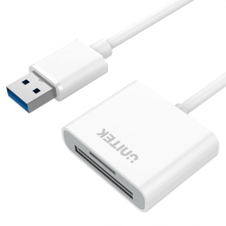 Unitek Y-9321 czytnik kart SD microSD USB 3.0 szybki kompaktowy