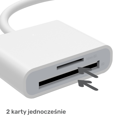 Unitek Y-9321 czytnik kart SD microSD USB 3.0 szybki kompaktowy