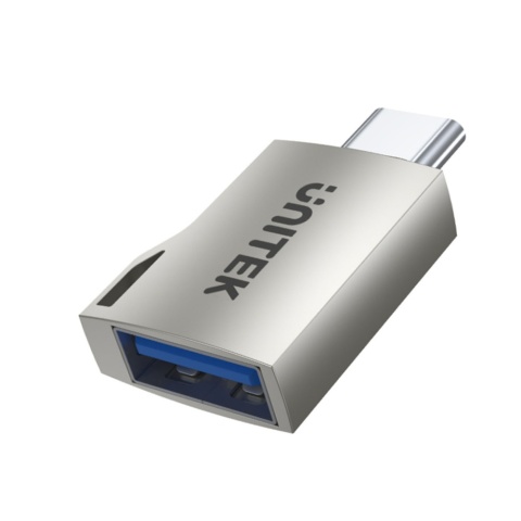 Unitek adapter USB-A na USB-C USB 3.1 Gen1 kompaktowy OTG 5 Gbps
