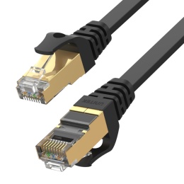 Unitek kabel Ethernet Cat 7 20m płaski SSTP pozłacane RJ45 10Gbps