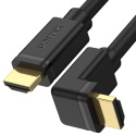 Unitek kabel kątowy HDMI 2.0 90 stopni 2 m 4K High Speed HDR