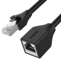 Unitek przedłużacz RJ-45 1m Cat6 STP pozłacane styki szybki