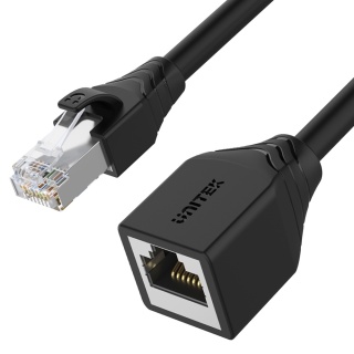 Unitek przedłużacz RJ45 0,5 m Cat 6 STP Ethernet 1Gbps wydajny