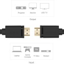 Unitek przewód BASIC HDMI v2.0 Y-C139M 3M pozłacany High Speed 4K