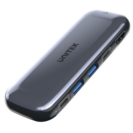 Unitek uHUB H6 Storage Hub USB-C M.2 NVMe HDMI 4K PD 100W wydajny