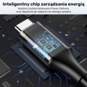 Kabel zasilający Unitek C14120BK 1.8m 65W USB C lekki do laptopa Dell DC4.5
