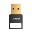 Unitek Adapter Bluetooth B105B 5.3 USB A czarny BLE zasięg 30 m