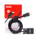 Unitek Adapter DisplayPort na VGA z kablem 180 cm Full HD